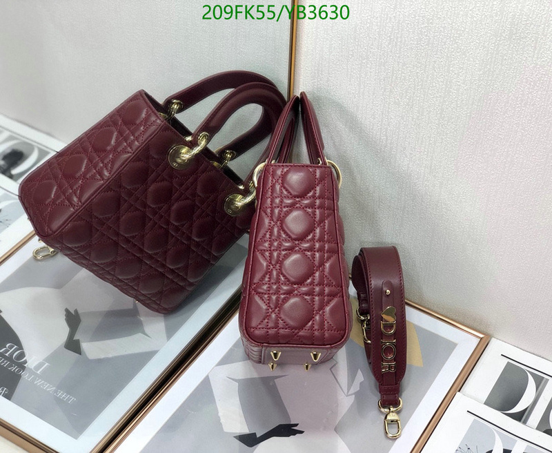 Dior Bags -(Mirror)-Lady-,Code: YB3630,$: 209USD