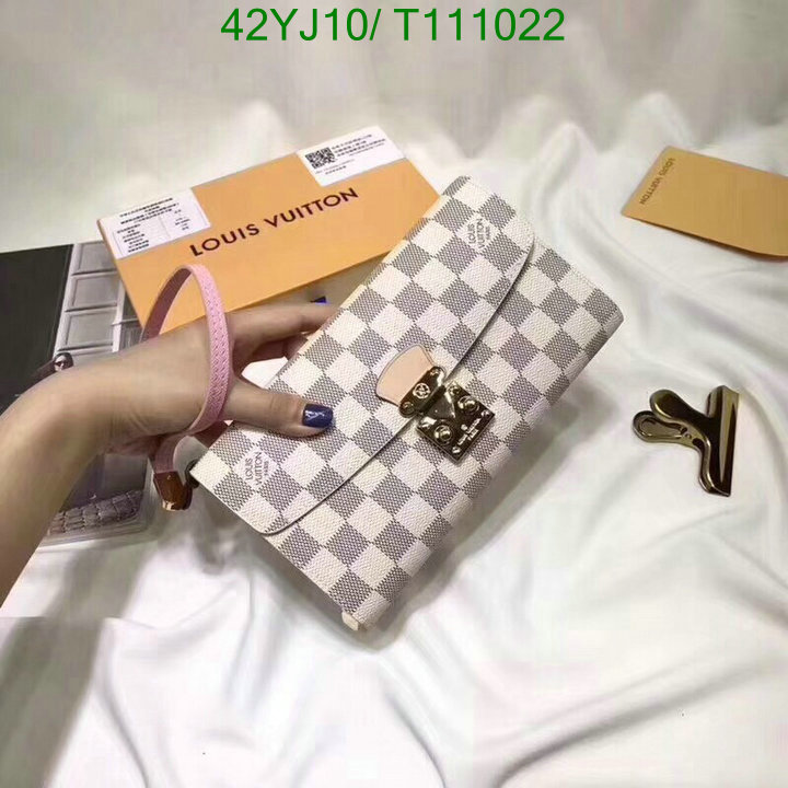 LV Bags-(4A)-Wallet-,Code : T111022,$: 42USD