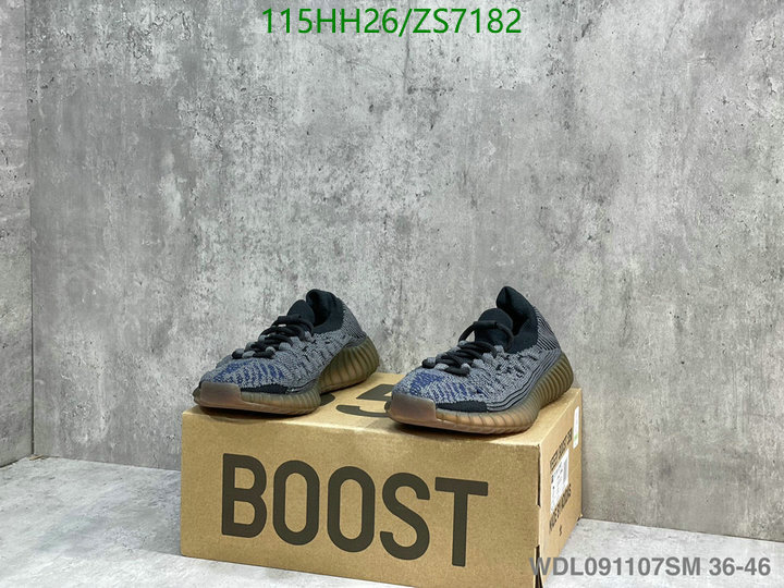 Men shoes-Adidas Yeezy Boost, Code: ZS7182,$: 115USD