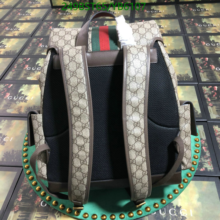 Gucci Bag-(Mirror)-Backpack-,Code: YB6107,$: 249USD
