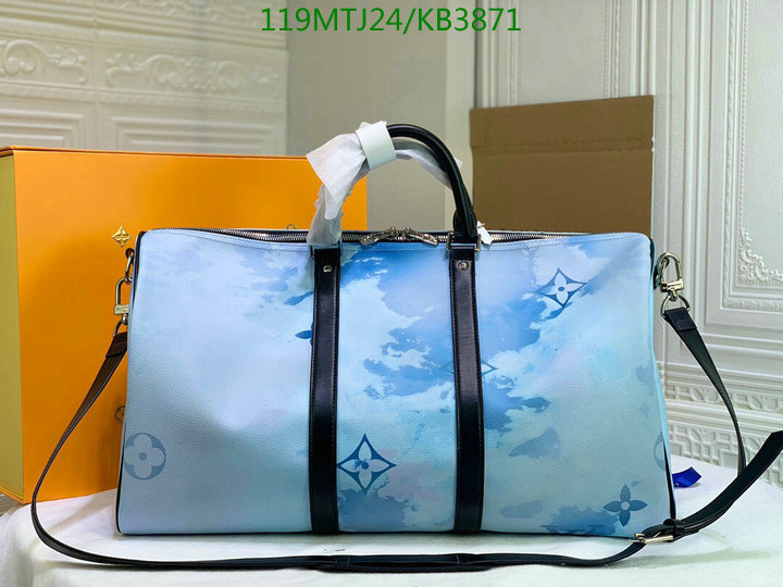 LV Bags-(4A)-Keepall BandouliRe 45-50-,Code: KB3871,$: 119USD