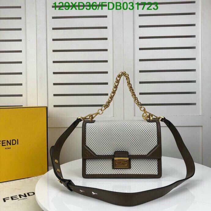 Fendi Bag-(4A)-Diagonal-,Code: FDB031723,$:129USD