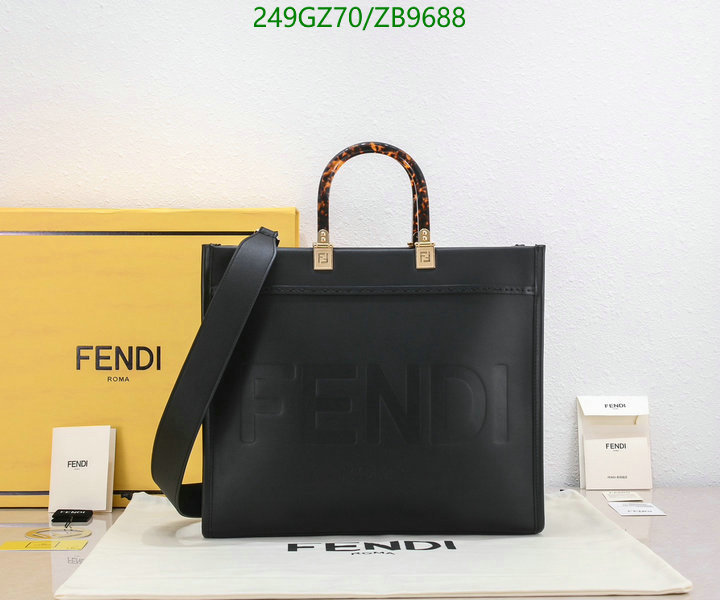 Fendi Bag-(Mirror)-Sunshine,Code: ZB9688,$: 249USD