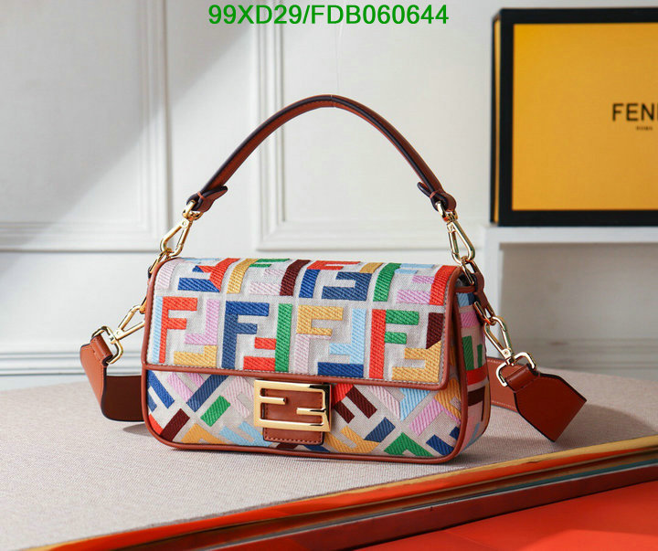 Fendi Bag-(4A)-Baguette-,Code:B060644,$: 99USD