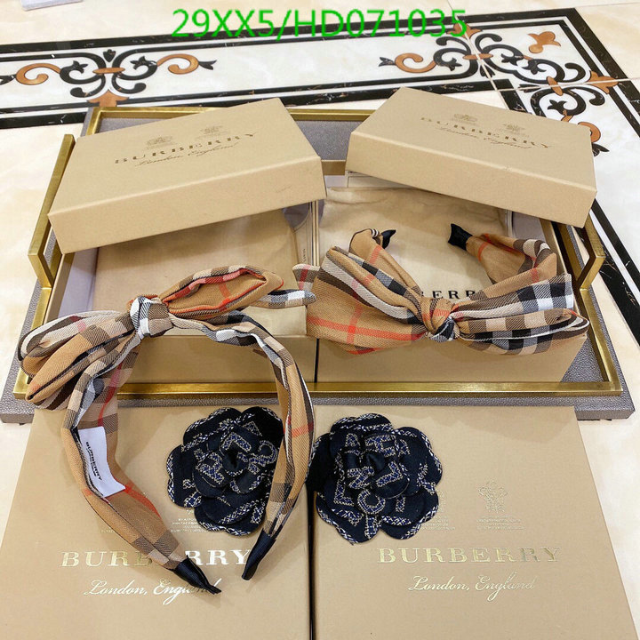 Headband-Burberry, Code: HD071035,$: 29USD