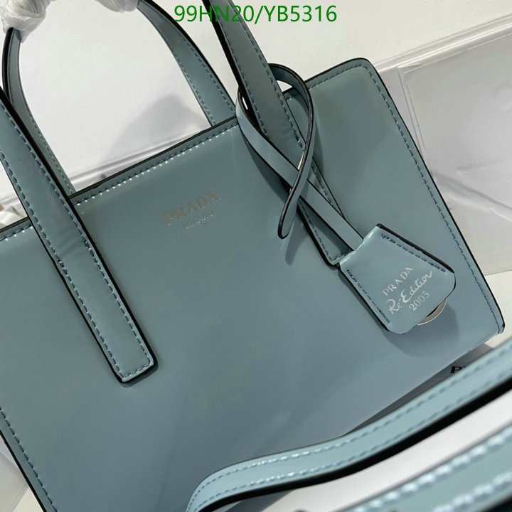 Prada Bag-(4A)-Handbag-,Code: YB5316,$: 99USD