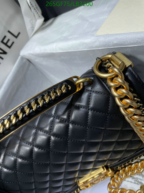 Chanel Bags -(Mirror)-Le Boy,Code: LB3200,$: 265USD