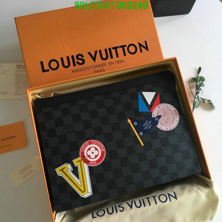 LV Bags-(Mirror)-Wallet-,Code: T062249,$: 89USD