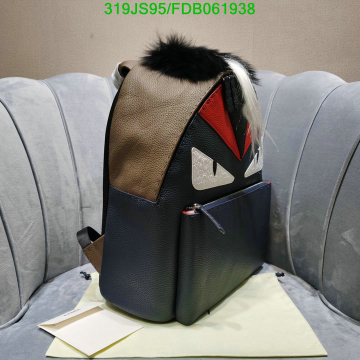 Fendi Bag-(Mirror)-Backpack-,Code: FDB061938,$: 319USD