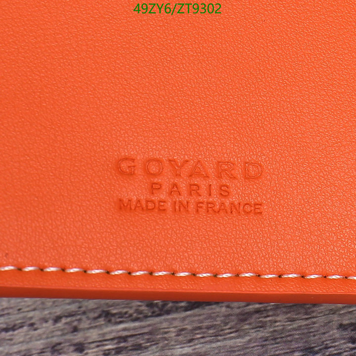 Goyard Bag-(4A)-Wallet-,Code: ZT9302,$: 49USD