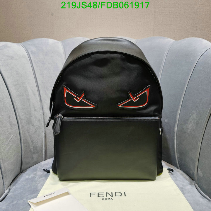 Fendi Bag-(Mirror)-Backpack-,Code: FDB061917,$: 219USD