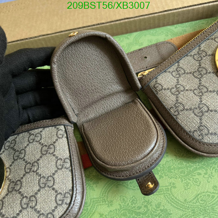 Gucci Bag-(Mirror)-Belt Bag-Chest Bag--,Code: XB3007,$: 209USD