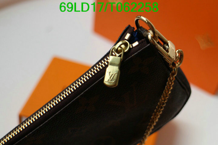 LV Bags-(Mirror)-Wallet-,Code: T062258,$: 69USD