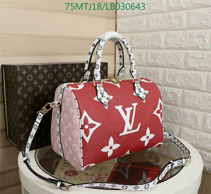 LV Bags-(4A)-Speedy-,Code: LB030643,$:75USD