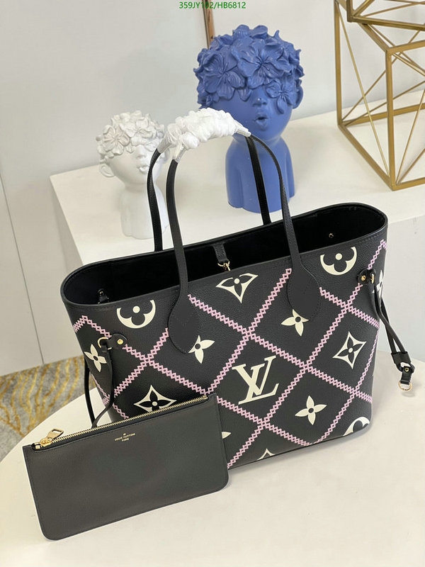 LV Bags-(Mirror)-Neverfull-,Code: HB6812,$: 359USD