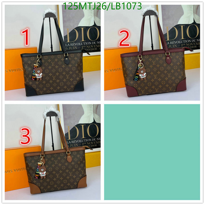 LV Bags-(4A)-Handbag Collection-,Code: LB1073,$: 125USD