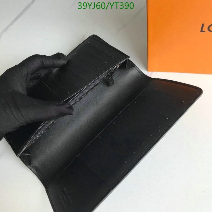 LV Bags-(4A)-Wallet-,Code: YT390,$: 39USD