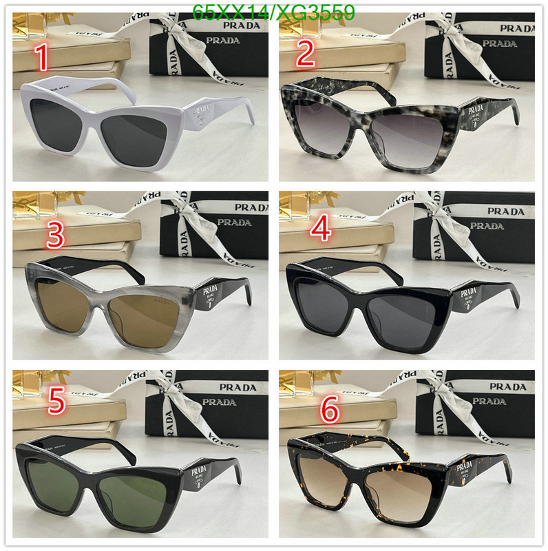 Glasses-Prada, Code: XG3559,$: 65USD