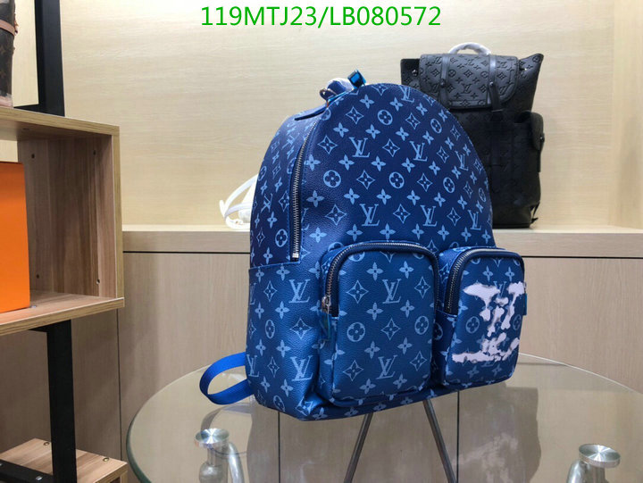 LV Bags-(4A)-Backpack-,Code: LB080572,$: 119USD
