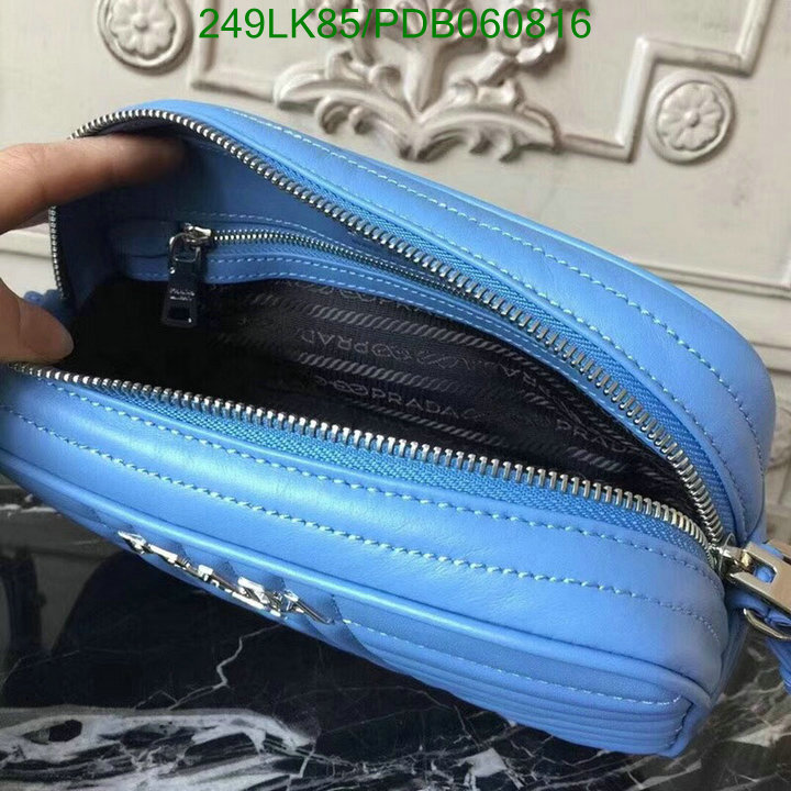 Prada Bag-(Mirror)-Diagonal-,Code: PDB060816,$: 249USD