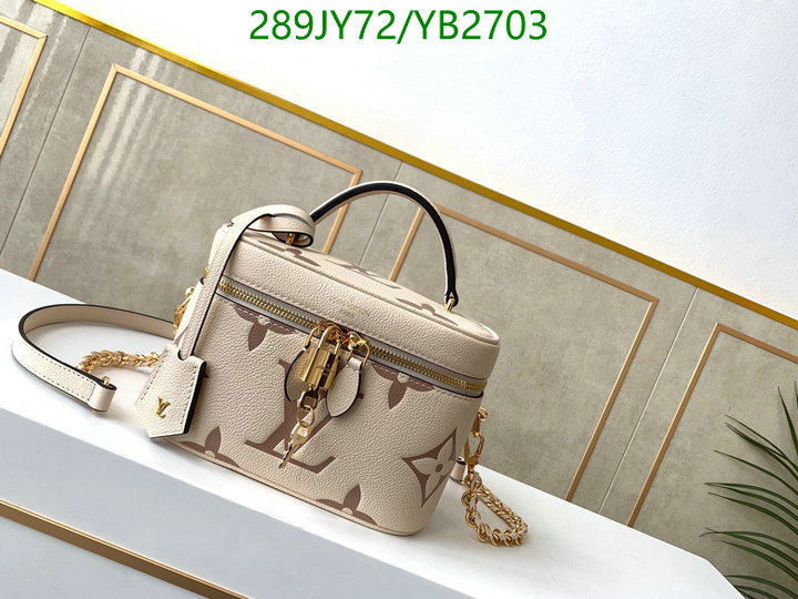 LV Bags-(Mirror)-Vanity Bag-,Code: YB2703,$: 289USD