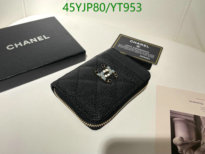 Chanel Bags ( 4A )-Wallet-,Code: YT953,$: 45USD