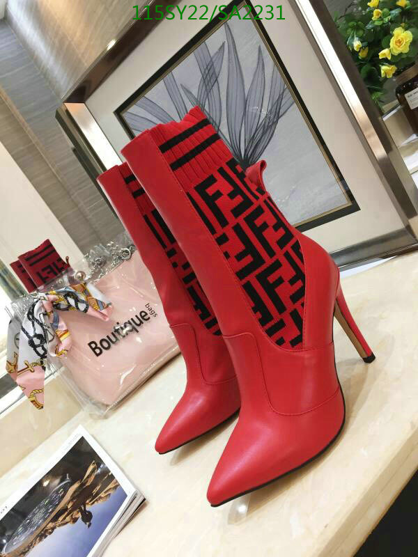 Women Shoes-Fendi, Code: SA2231,$: 115USD