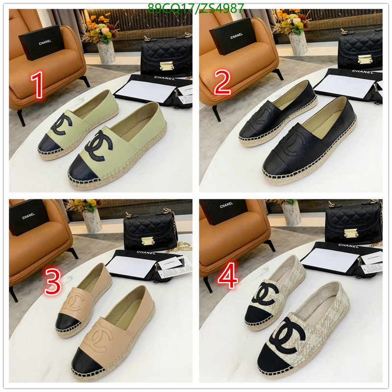 Women Shoes-Chanel,Code: ZS4987,$: 89USD