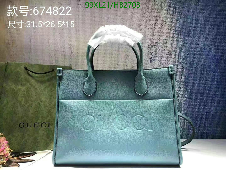 Gucci Bag-(4A)-Handbag-,Code: HB2703,$: 99USD