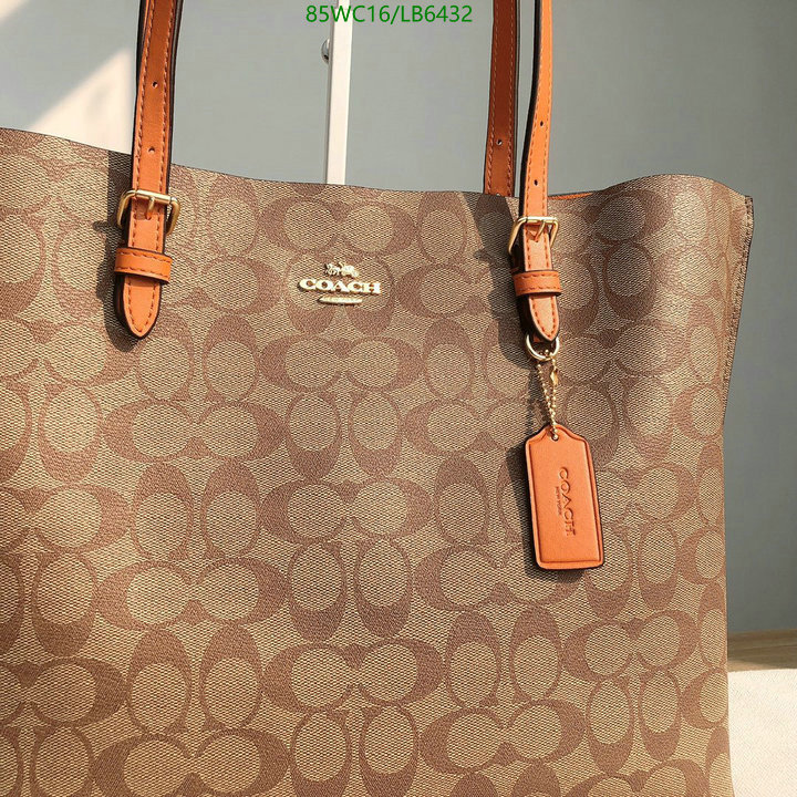 Coach Bag-(4A)-Tote-,Code: LB6432,$: 85USD