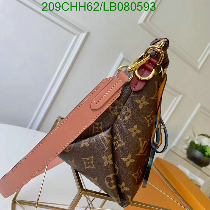 LV Bags-(Mirror)-Handbag-,Code: LB080593,$:209USD