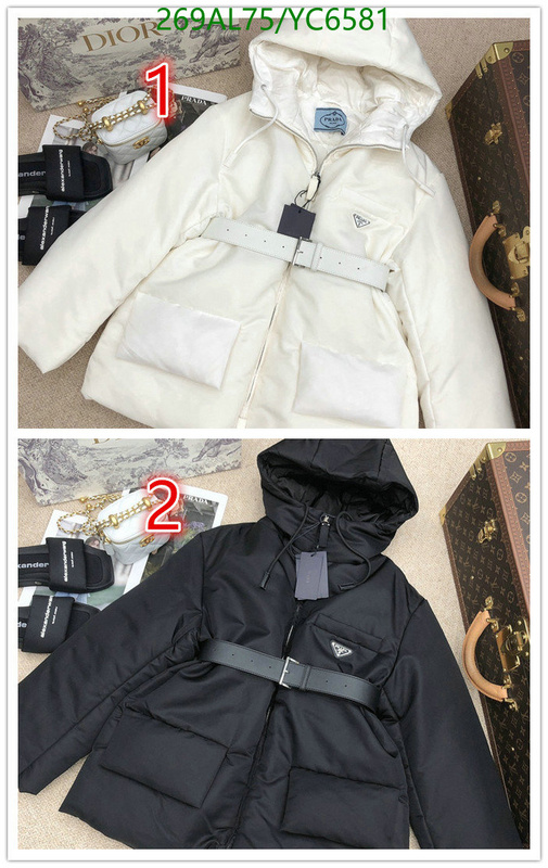 Down jacket Women-Prada, Code: YC6581,$: 269USD