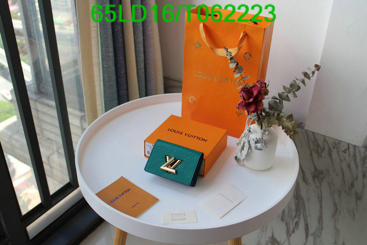 LV Bags-(Mirror)-Wallet-,Code: T062223,$: 65USD