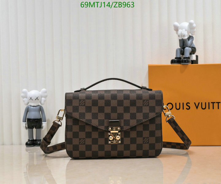 LV Bags-(4A)-Pochette MTis Bag-Twist-,Code: ZB963,$: 69USD