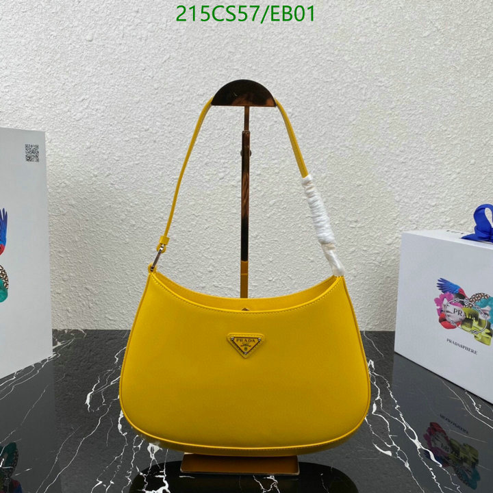 Prada Bag-(Mirror)-Cleo,Code: EB01,$: 215USD