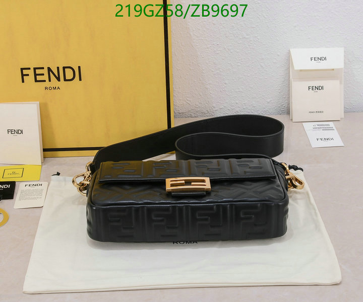 Fendi Bag-(Mirror)-Baguette,Code: ZB9697,$: 219USD