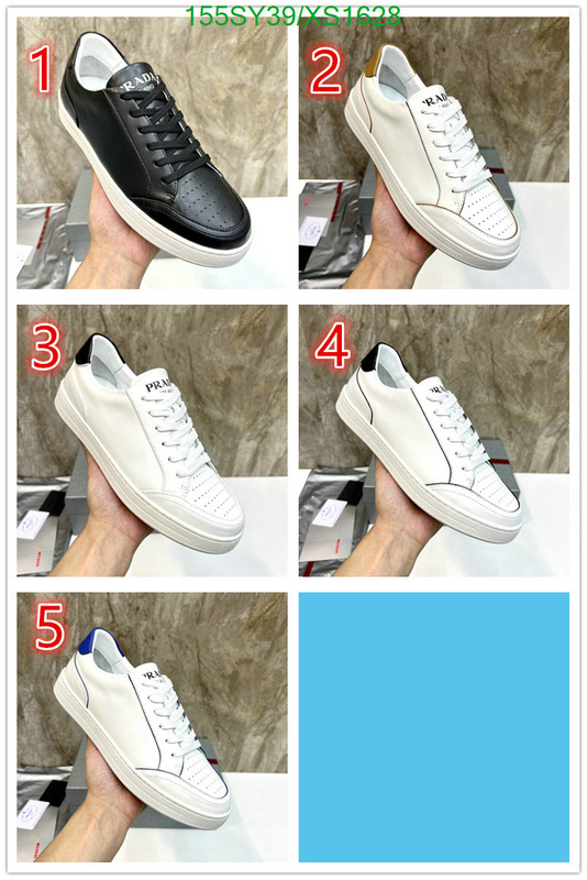 Men shoes-Prada, Code: XS1628,$: 155USD