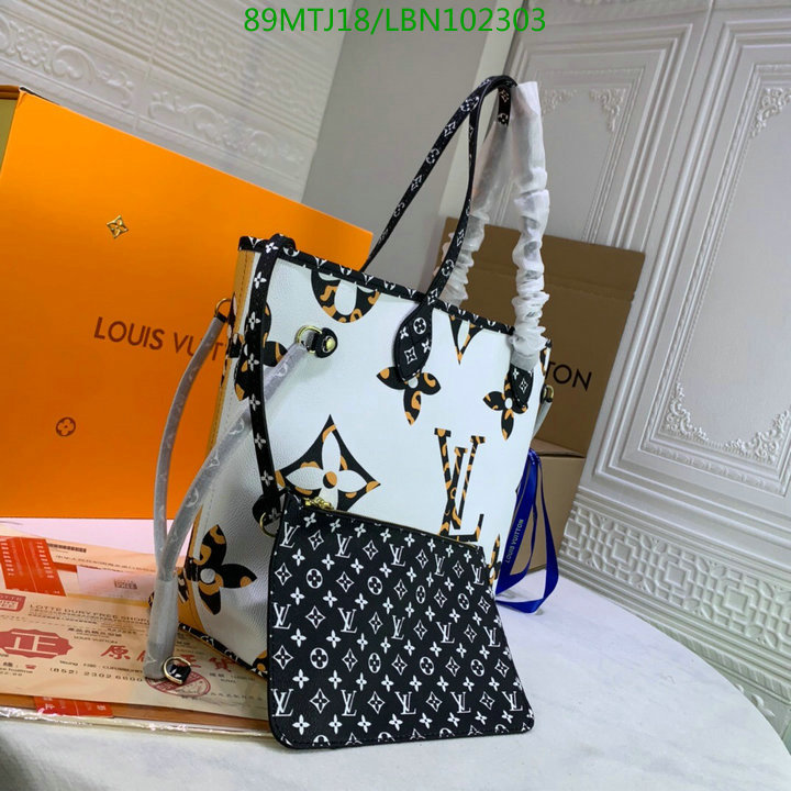 LV Bags-(4A)-Neverfull-,Code: LBN102303,$: 89USD