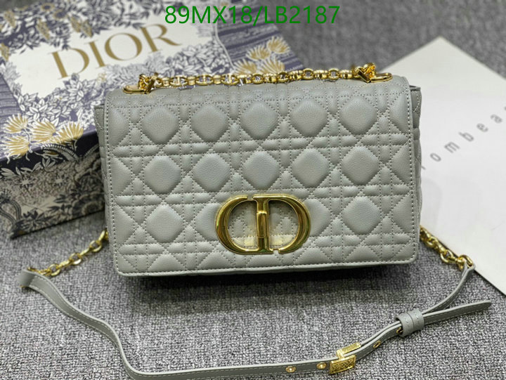 Dior Bags-(4A)-Caro-,Code: LB2187,$: 89USD