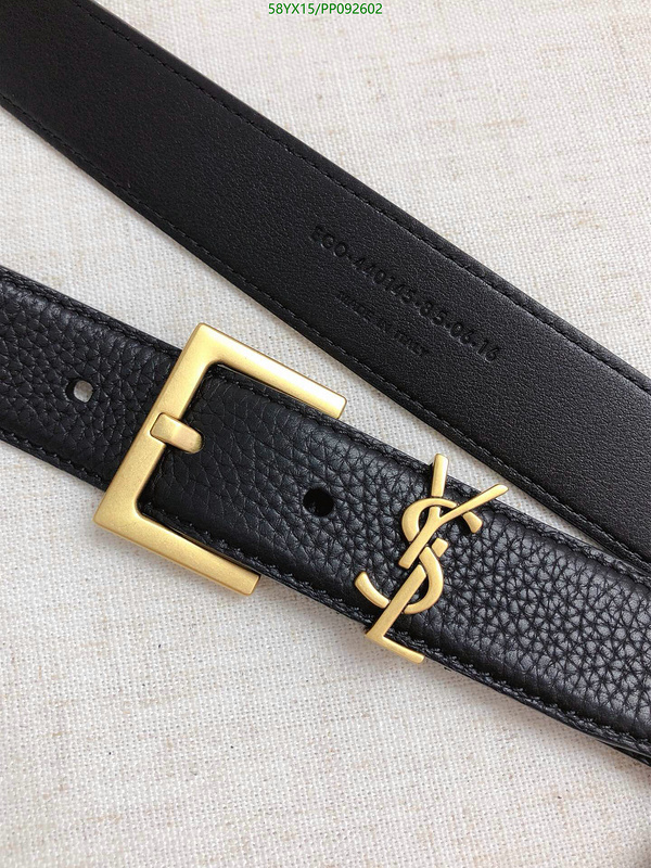 Belts-YSL, Code: PP092602,$: 59USD