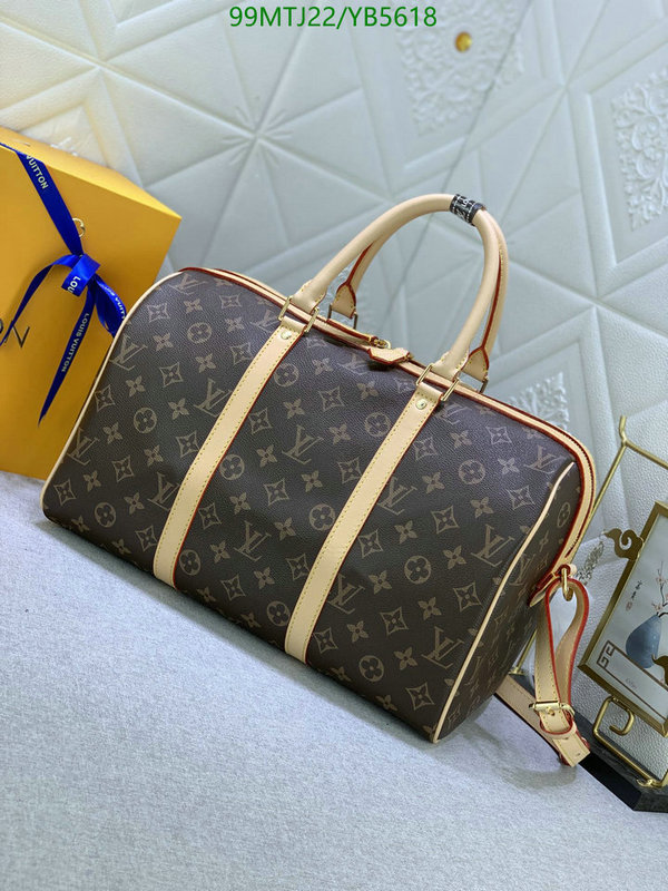 LV Bags-(4A)-Keepall BandouliRe 45-50-,Code: YB5618,$: 99USD