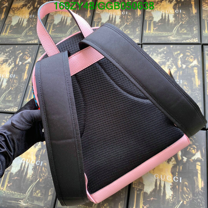 Gucci Bag-(Mirror)-Backpack-,Code: GGB050638,$: 169USD