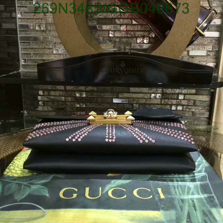 Gucci Bag-(Mirror)-Diagonal-,Code:GGB040673,$: 269USD