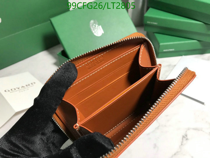 Goyard Bag-(Mirror)-Wallet-,Code: LT2805,$: 99USD