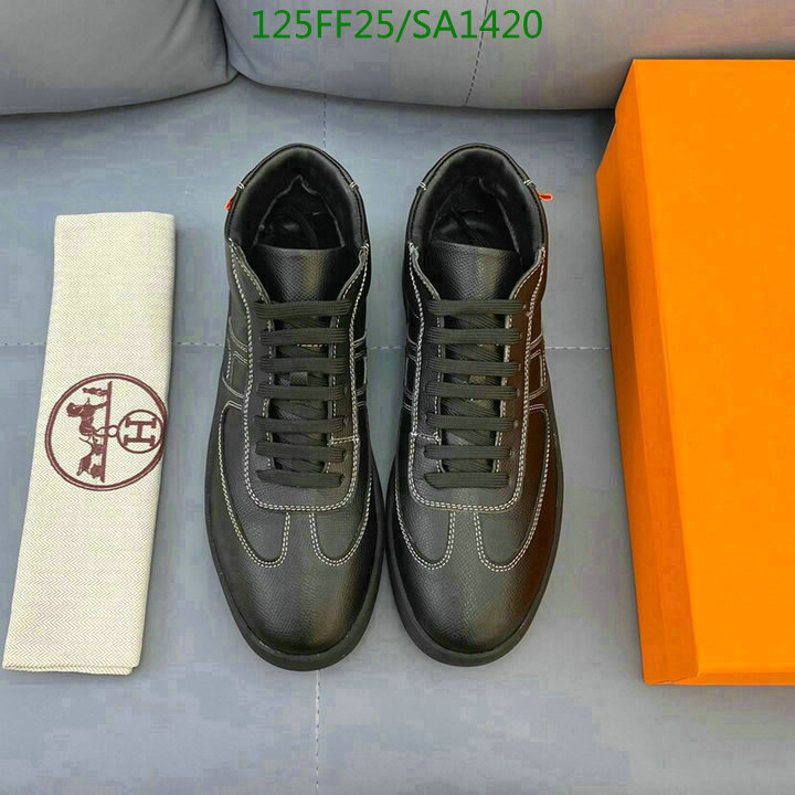 Men shoes-Hermes, Code: SA1420,$: 125USD