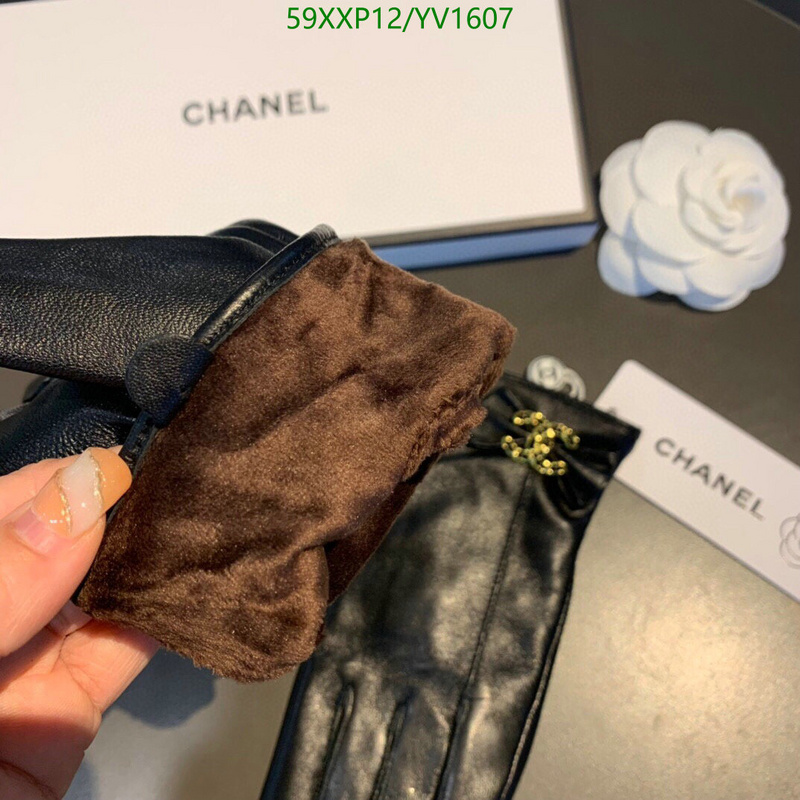 Gloves-Chanel, Code: YV1607,$: 59USD