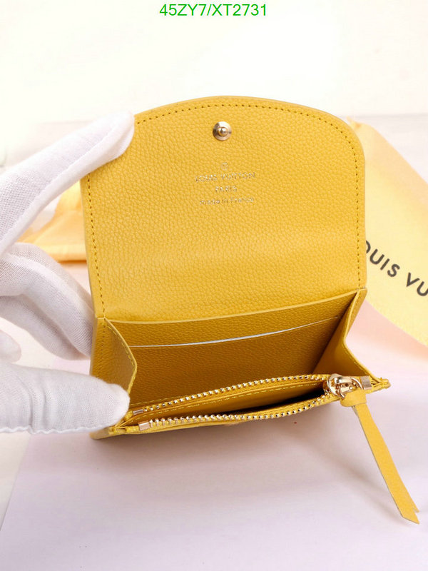 LV Bags-(4A)-Wallet-,Code: XT2731,$: 45USD