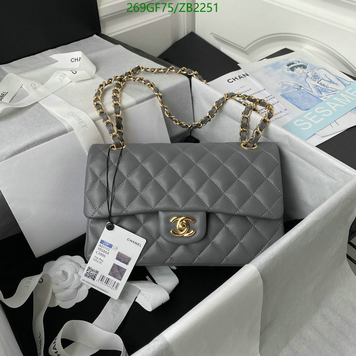 Chanel Bags -(Mirror)-Diagonal-,Code: ZB2251,$: 269USD