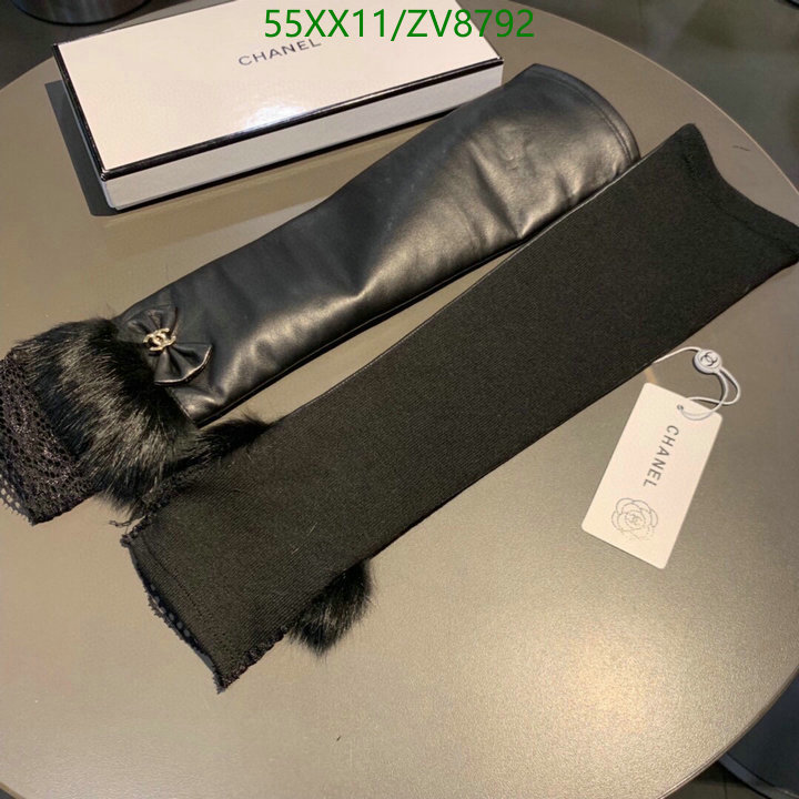 Gloves-Chanel, Code: ZV8792,$: 55USD