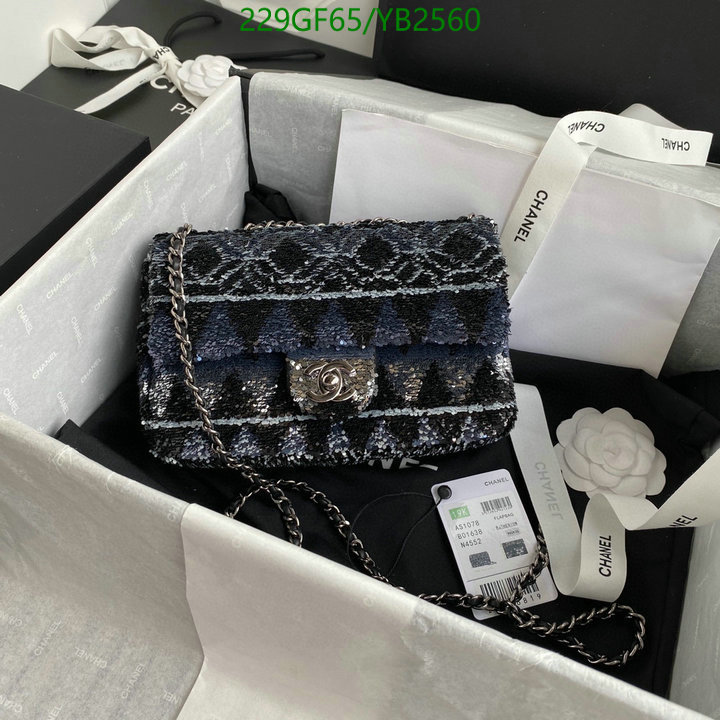 Chanel Bags -(Mirror)-Diagonal-,Code: YB2560,$: 229USD